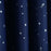 Star Pattern Modern Window Curtain for Living Room Bedroom Thick Night Curtains Drapery