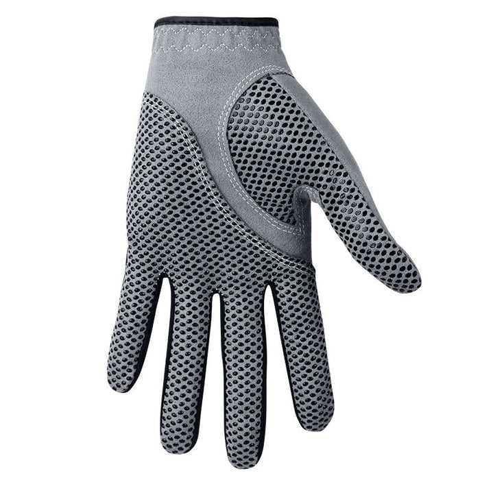 Men's Golf Gloves Micro Fiber Breathable Soft Left Hand with Anti-Skidding Particles