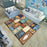 Summer 6mm Ultra-thin 3D Carpet Sofa Mats Mediterranean Style Living Room  Bedroom Rectangular Rug Study Computer Swivel Mat