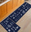 Anti-Slip Door Mat Modern Geometric  for Kitchens