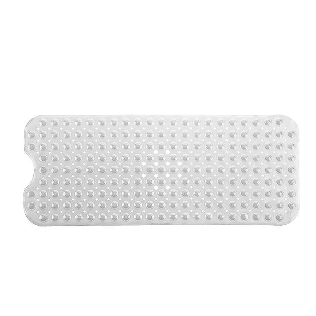 Large Bathtub PVC Bath Mats Non-slip With Suction Cups 16"X 40" With Suction Cups