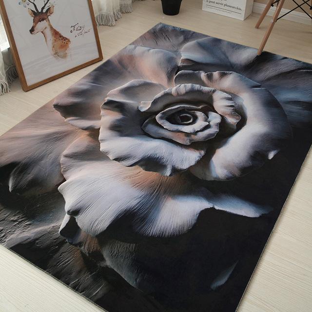 Doormat 80*120cm Creative Europe Type 3D Printing Hallway
