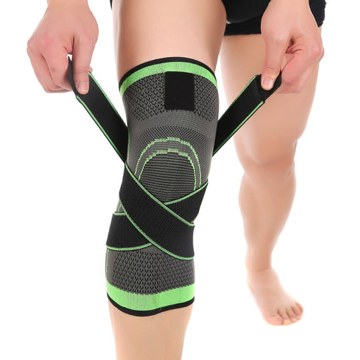 Pressurized Fitness Knee Support Brace Compression Pad for Running, Cycling etc
