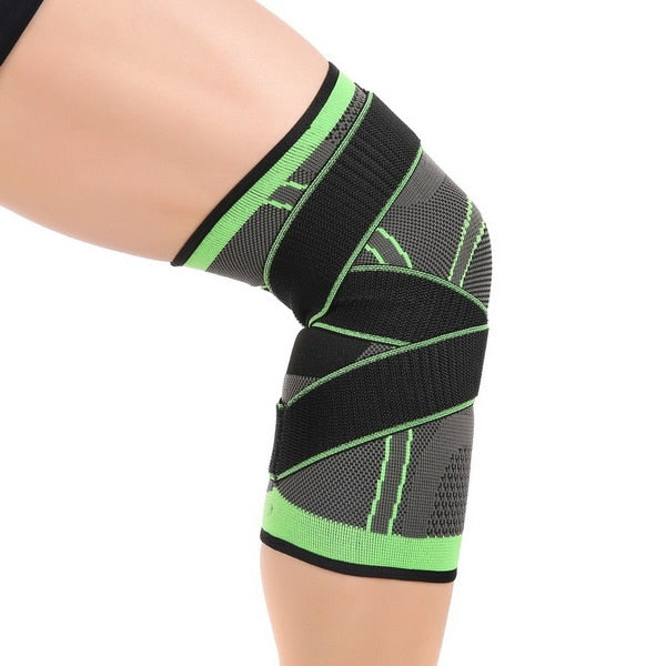 Pressurized Fitness Knee Support Brace Compression Pad for Running, Cycling etc