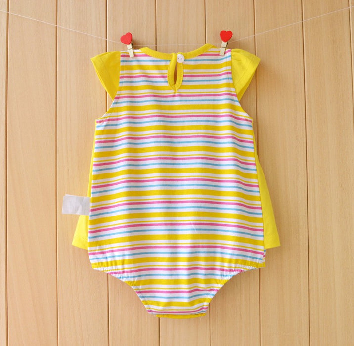 Baby Girl Rompers Infant Jumpsuits 100% Cotton Colorful Cartoon Princess Skirt for Toddler Girls 6 to 18 months