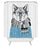 Animal Shower Curtain Polyester Fabric Cartoon Animals Waterproof 72"L