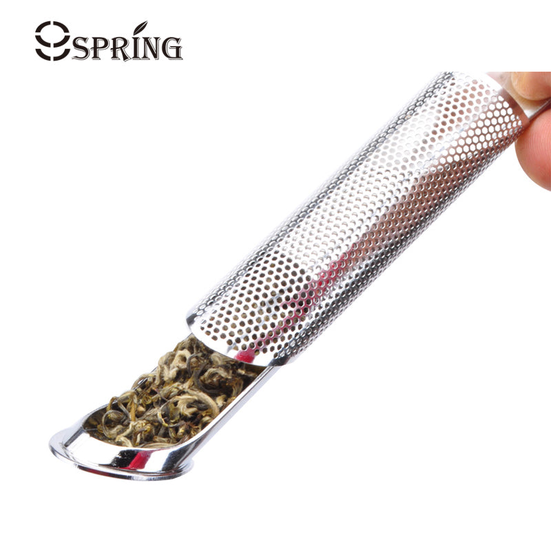 Stainless Steel Tea Infuser Creative Pipe Design Metal Tea Strainer for Mug Fancy Filter for Puer Tea Herb Tea Tools Accessories