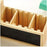 Wooden Pen Holder with Blackboard Tidy Desk Organizer. Best Office Accessories