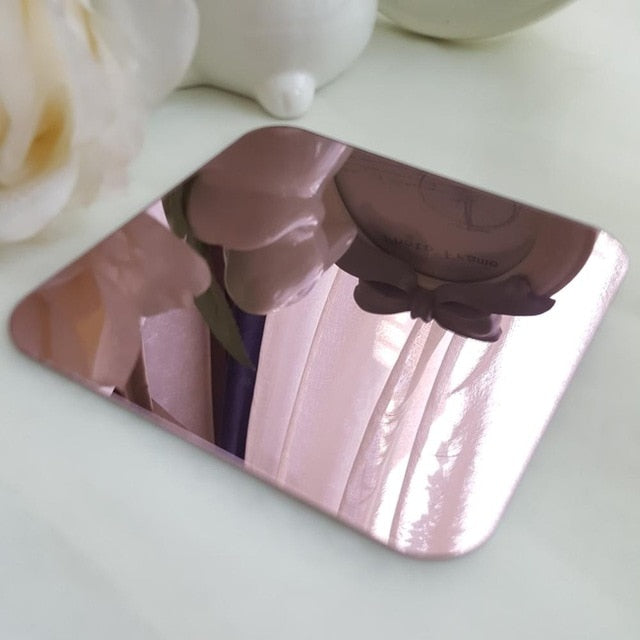 DIY 3D spring nature fresh vivid plant mirror decorative wall sticker for bedroom decor entrance wall decorations living room