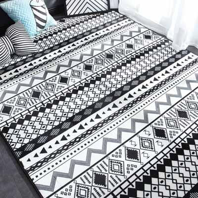 Plush Anti-Slip Soft Mat Rug in designer patterns.