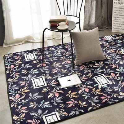 Plush Anti-Slip Soft Mat Rug in designer patterns.