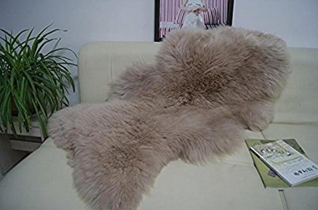 Wool Area Rugs 2*3 feet Brown Zealand & Australian 100 % Real Wool