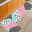 Anti-Slip Door Mat Modern Geometric  for Kitchens