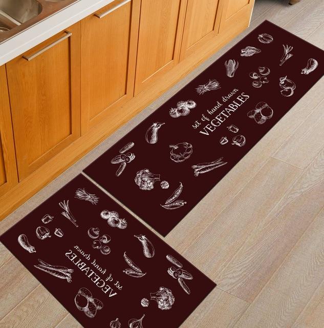 Anti-Slip Door Mat Modern Geometric  for Kitchens