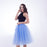 Women"s Princess Pleated Dance Tutu Skirts 5 Layers 26 inches Party Skirts