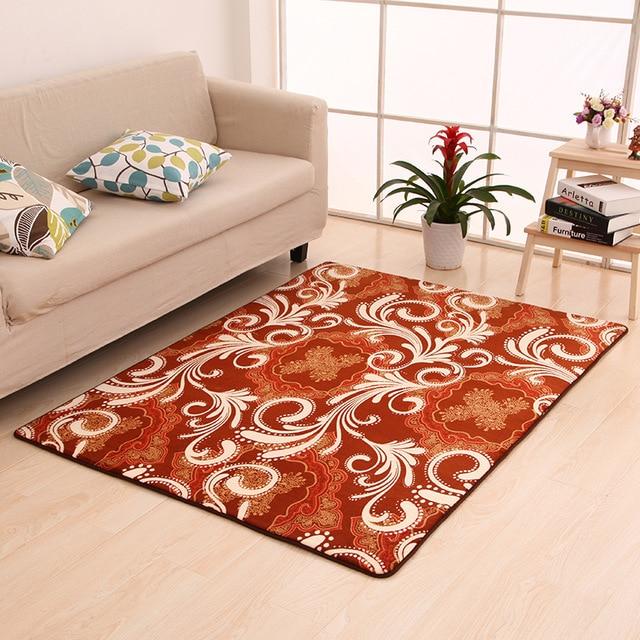 Rug Contemporary Abstract Design in soft Fleece Livingroom Carpet