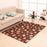 Rug Contemporary Abstract Design in soft Fleece Livingroom Carpet