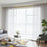 Sheer Drapery Panels in neutral colors