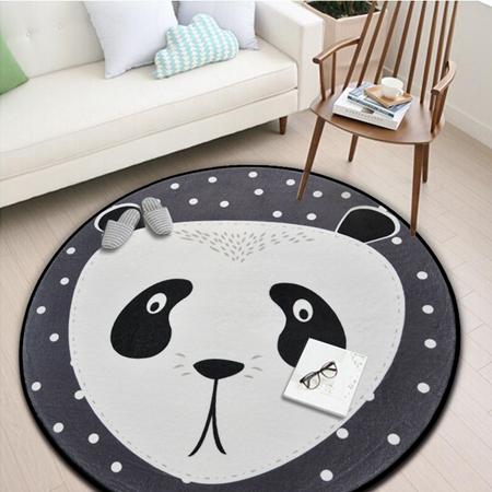 Nordic Soft Play Floor Mat White Grey for Children Kids