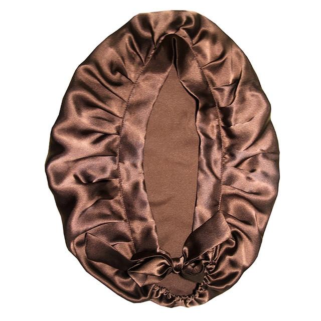 Women Pure Silk Sleep Wrap Night Hat one size fits all