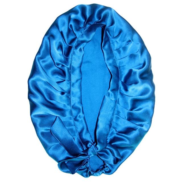 Women Pure Silk Sleep Wrap Night Hat one size fits all