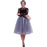 Women"s Princess Pleated Dance Tutu Skirts 5 Layers 26 inches Party Skirts