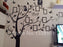 Black 3D DIY Photo Tree PVC Wall Decals/Adhesive Family Wall Stickers Mural Art Home Decor 200*250Cm/79*99in