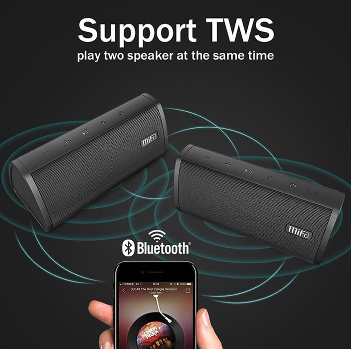 Mifa Portable Bluetooth speaker Portable Wireless Loudspeaker Sound System 10W stereo Music surround Waterproof Outdoor Speaker