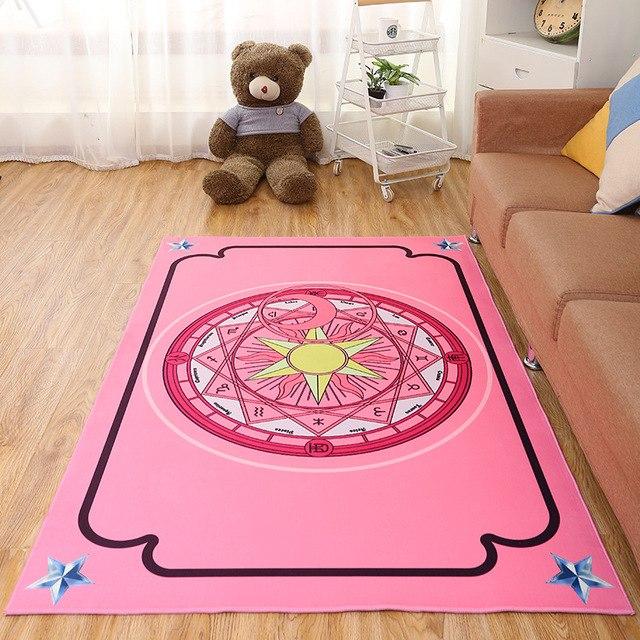 Moon Star Printed Large Size Home Rugs