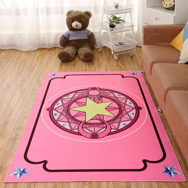Moon Star Printed Large Size Home Rugs