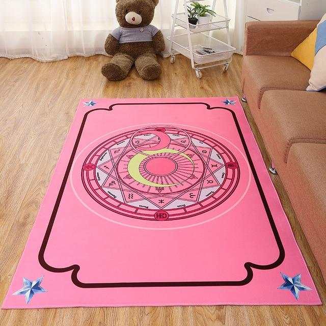 Moon Star Printed Large Size Home Rugs