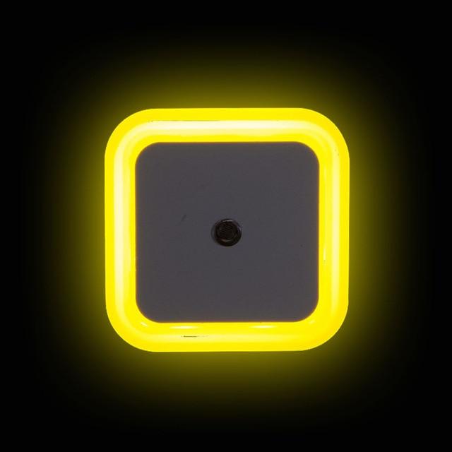 Night Light - LED new design. White, Yellow, Blue, Red newest LED night light Control Auto Sensor Light For Home Indoor AC110V