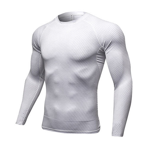 New Long Sleeve Sport Shirt Men Quick Dry Running T-shirts for Gym Fitness Crossfit Soccer Jersey