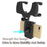 Car Phone Holder mounts on Car Rearview Mirror 360 Degrees For iPhone Samsung GPS Smartphone Stand Universal