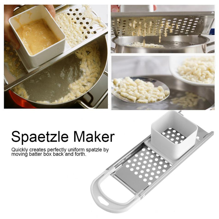 Pasta Machine For Rolling Dough Household Spaetzle Maker Stainless Steel Blade Dumpling Making Machine Kitchen Utensils Gadgets