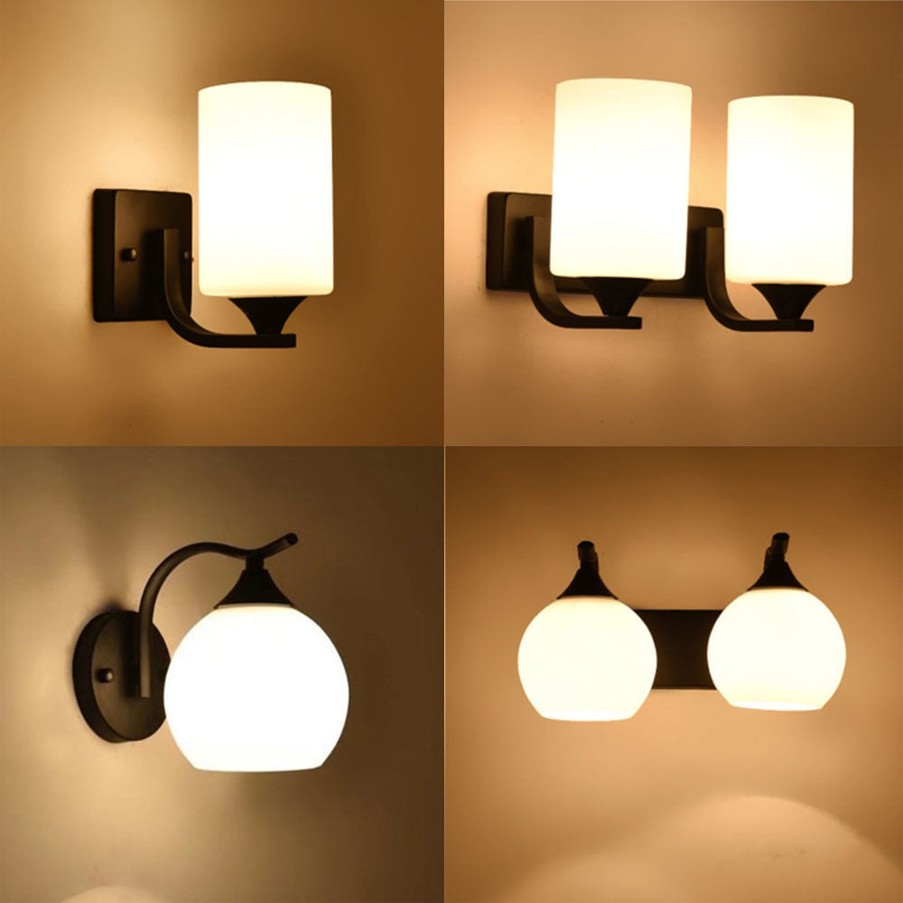 Vintage Wall Light Luminaria Bedside Reading Lamp LED E27 bulb Retro Wall Lamp Bedroom Wall Lighting Contemporary HGhomeart