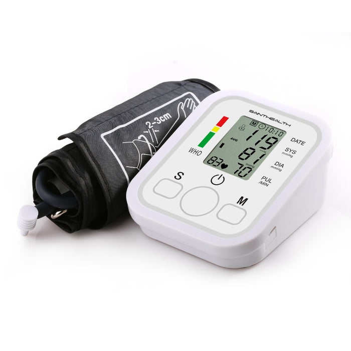 LCD Upper Arm Blood Pressure Monitor