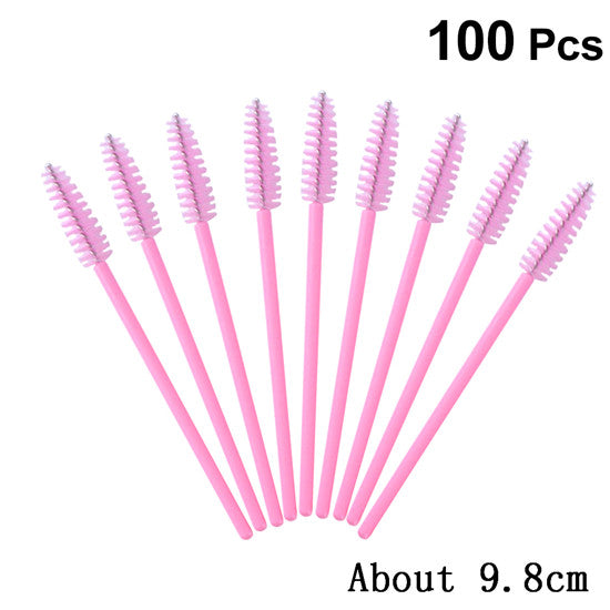 Multicolor Disposable Makeup 1 Pack Eyelash Brush Mascara Wands Tool Applicators Kit