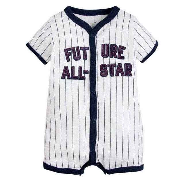 Summer boys baby clothing Short Sleeved Jumpsuit Newborn Romper Baby Boy Clothes infant  0-24 Baby Rompers